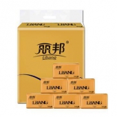 限地区：丽邦（Libang）抽纸 土豪金系列 3层134抽面巾纸*8包