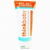 Thinkbaby 辛克宝贝 SPF50+ 儿童安全物理防晒乳 177ML Prime会员凑单免费直邮含税到手￥130