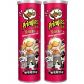 限地区： Pringles 品客 原味薯片 110g*2罐*2件    17.7元（买一赠一）