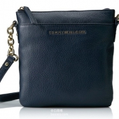 Tommy Hilfiger 汤米·希尔费格 女士真皮斜挎包 $34.1 到手￥305