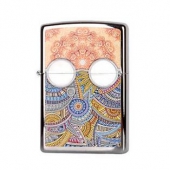 之宝（ZIPPO）  镜面镀铬 射印28871 打火机