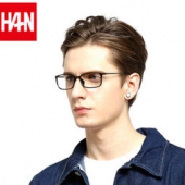 HAN HD49157 TR近视光学镜架+1.56防蓝光镜片 折59元（109,199-100）