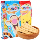 滨崎迪士尼 手指饼干牛奶味100g*10件