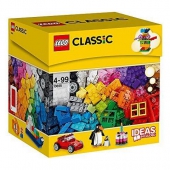 乐高（LEGO） CLASSIC 基础系列 10695 创意拼砌桶 共580块砖
