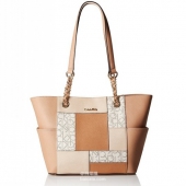 Calvin Klein 女士真皮单肩手提包 $68.98 到手￥575