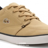 Lacoste 法国鳄鱼 男士帆布休闲板鞋 Prime会员凑单免费直邮含税到手新低￥216