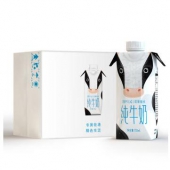 限地区：蒙牛 嗨MILK 羽泉款全脂纯牛奶 330mL*12盒