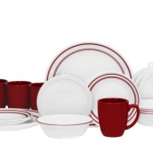 CORELLE 美国康宁 白色餐具20件套 PRIME会员免费直邮到手￥271