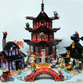 乐高（LEGO） 70751 忍者神庙限量版 日本奈良建筑风格