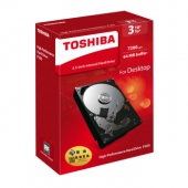 东芝（TOSHIBA） P300系列 HDWD130 3TB 7200RPM SATA3台式机硬盘 缓存64MB