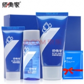 师夷家 瑞士黑燕麦深透保湿套装（洁面40g+须后水30ml+蓝露20ml）