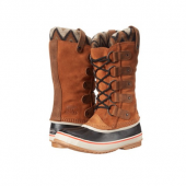 SOREL  Joan Of Arctic™女士焦糖色麂皮绑带长筒靴
