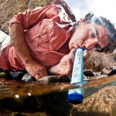 挽救生命的净水器：LifeStraw 生命吸管 随身净水伴侣   129元包邮（用码）