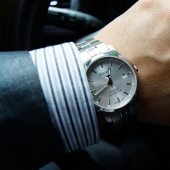 天梭（TISSOT） PR100系列 T049.407.11.031.00 男士自动腕表 背透设计 动力储能42小时