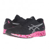 亚瑟士（ASICS） fuzeX PR 男士轻量缓冲跑鞋 黑粉配色