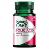 Nature's Own 500mcg叶酸片 100片