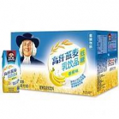 限华东：QUAKER 桂格 高纤燕麦乳 香蕉味(利乐)250毫升*8联包
