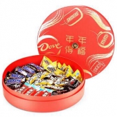德芙 Dove 福满团圆糖果巧克力礼盒年货大礼包 888g