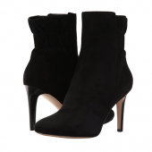 玖熙（Nine West） Herenow 女士高跟踝靴   质感绒面