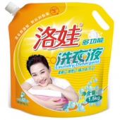 折1.7元/斤！洛娃 多功能洗衣液1.5kg  折5元（10,2件5折）