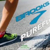 Brooks 布鲁克斯 男士PureFlow 5轻量避震跑步鞋 多色 $45（$55-10） 到手￥380