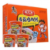 珠三角 香菇鸡肉粥 43g/碗*12 箱装