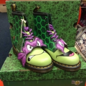 Dr.Martens Donnie 8眼 中性马丁靴 “忍者神龟”主题系列