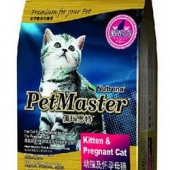 非转基因！PetMaster 佩玛思特 幼猫及怀孕母猫专用猫粮 2kg+IRIS 猫罐头100g*6罐 折64元（109元，满减+赠品）