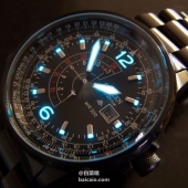 Citizen 西铁城 Nighthawk夜鹰系列 BJ7008-51E 男款光动能腕表 Prime会员免费直邮到手￥1235