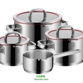 德国产，WMF 完美福 Function 4 顶级系列 红圈系列炖锅4件套 秒杀￥2299包邮