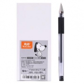 真彩（TrueColor）009中性笔 黑色 0.5mm通用头 12支装