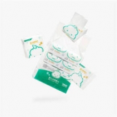 PurCotton 全棉时代 婴儿干湿两用棉柔巾 20*10厘米8包装*3件