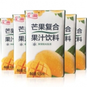 汇源 芒果果肉饮品 125ml*36盒