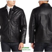 限L码，Perry Ellis 男士小羊皮夹克 $87.87 到手￥705