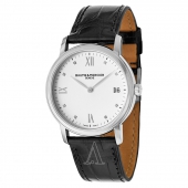 名士（Baume &amp; Mercier） CLASSIMA EXECUTIVES系列 MOA10146 女士时装腕表 白钻装饰