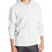 Lee 李牌 Uniforms Fleece Hoodie 男款纯色拉链卫衣
