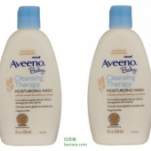 舒缓湿疹，Aveeno 艾维诺 婴幼儿儿童天然燕麦沐浴露236ml*2瓶 Prime会员凑单免费直邮到手￥97