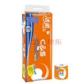 C&S 洁柔  橙色系列3层 180g卷纸*10卷 折16.2元（18.9元，满减+用券）