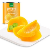 良品铺子 黄桃果捞罐头300g*10件