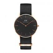 丹尼尔惠灵顿（Daniel Wellington） DW00100150 中性款时装腕表 情人节好礼