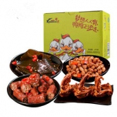 KINGWUU 鸭脖鸭锁骨 精武零食礼包 220g