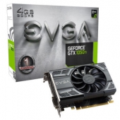 EVGA GTX1050TI 4G GAMING ACX 2.0 显卡 14.5cm短卡