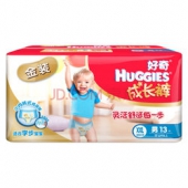 限银牌会员： HUGGIES 好奇 金装成长裤 XXL13片  折28.8元（2件8折）