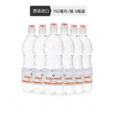 ACQUA PANNA 普娜 天然矿泉水 750毫升*6瓶 9.9元