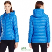 Tommy Hilfiger 女士修身可收纳羽绒服 带兜帽 $43.94 到手￥380