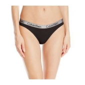 Calvin Klein QD3539 Logo Cotton Thong 女士内裤