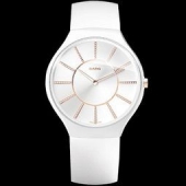 超薄新低：Rado 雷达 TRUE THINLINE R27957709 女款石英表