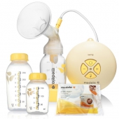 美德乐（Medela） Swing 丝韵单侧电动吸乳器妈咪礼包 自用送礼俱佳