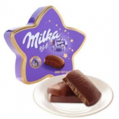 妙卡 MILKA 融情牛奶巧克力星形礼听100g*5件