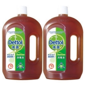 限地区：Dettol 滴露 消毒液1.5L*4件
